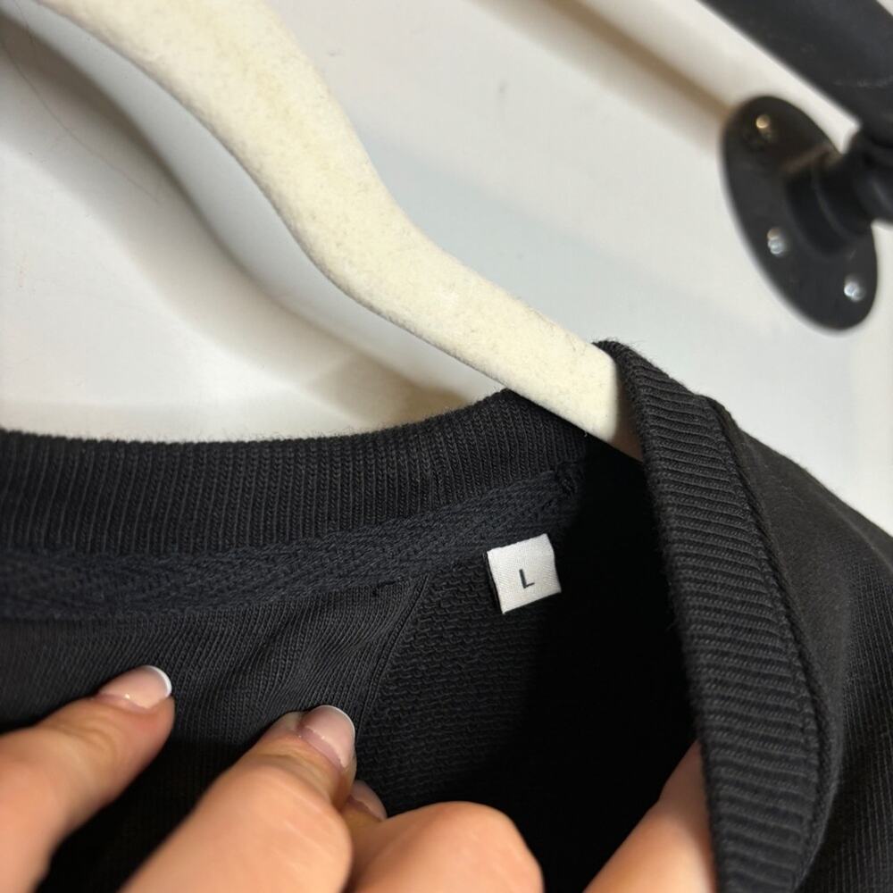 Saturdays NYC Black Bowery Miller Standard Sweatshirt - Picture 8 of 9